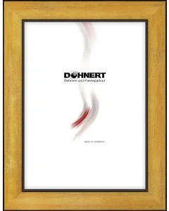 Holzrahmen M2540 Schwarz-Gold