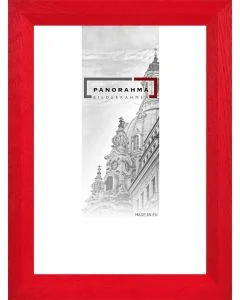 Holzrahmen Dresden Rot