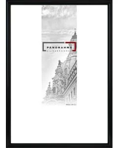 Kunststoffrahmen classic Schwarz