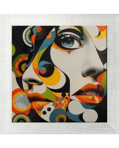 Posterset 'Colorfaces C3' - 3 Poster