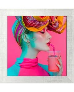 Poster mit Motiv 'Pink Lady 2'