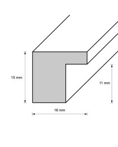 Holzrahmen D152 Buche massiv