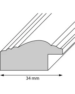 Holzrahmen D355 Anthrazit