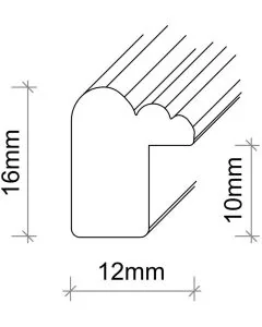Holzrahmen SL014 Natur