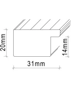 Kunststoffrahmen SL314 Rosa