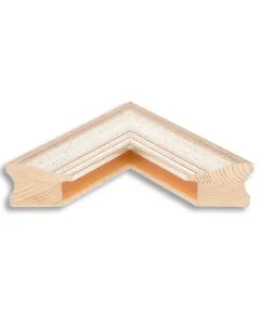 Holzrahmen D403 silber-orange