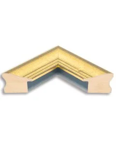 Holzrahmen D403 gold-blau