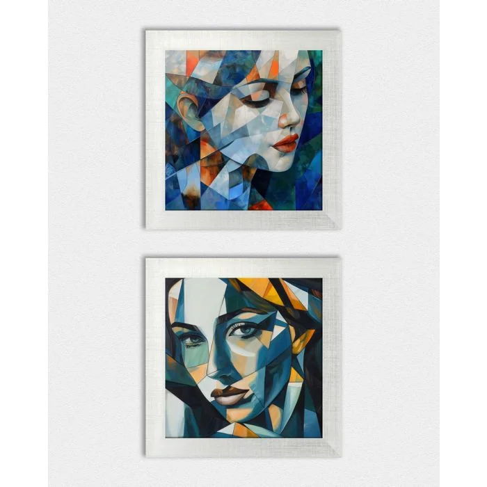 Posterset 'Colorfaces B1' - 2 Poster