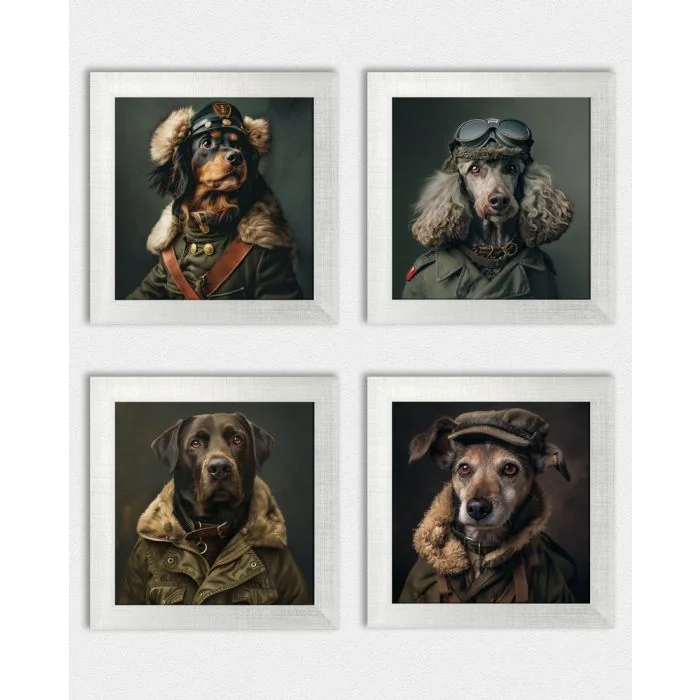 Posterset 'Generaldogs D4' - 4 Poster