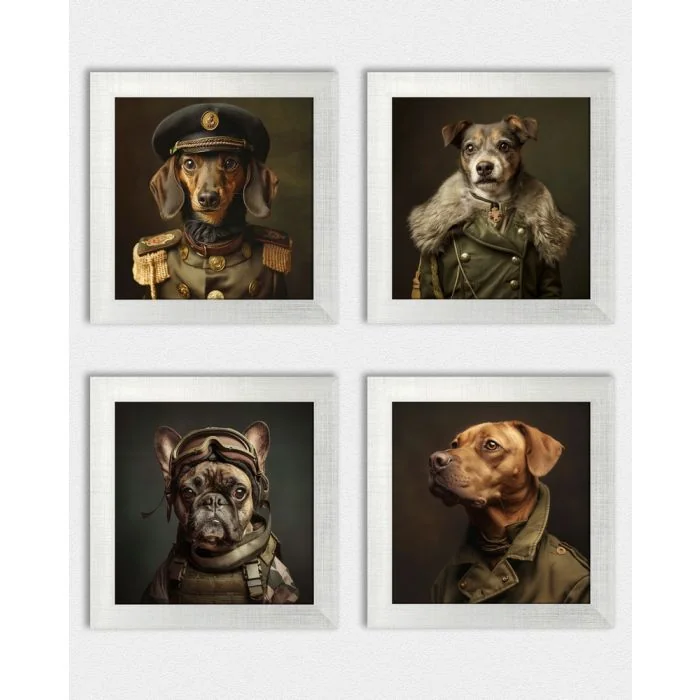 Posterset 'Generaldogs D1' - 4 Poster