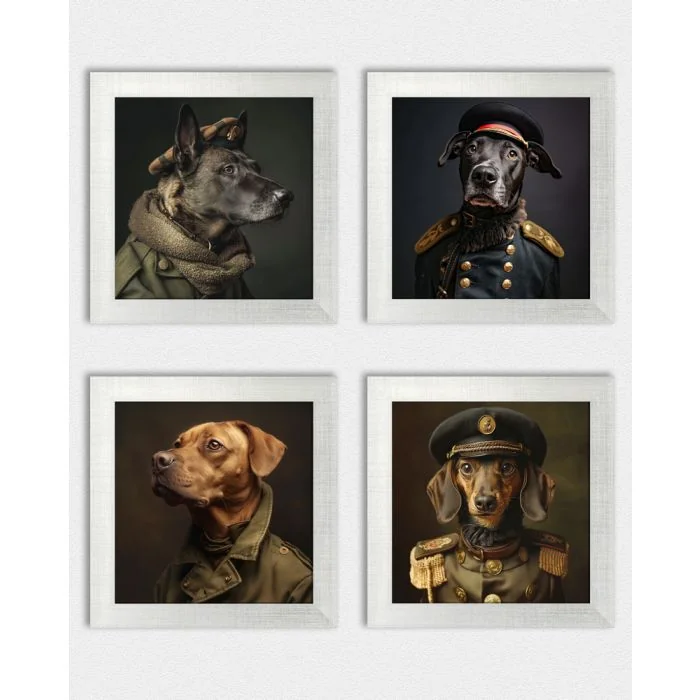 Posterset 'Generaldogs D3' - 4 Poster