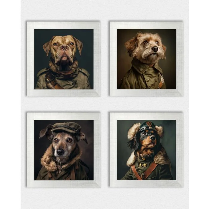 Posterset 'Generaldogs D2' - 4 Poster