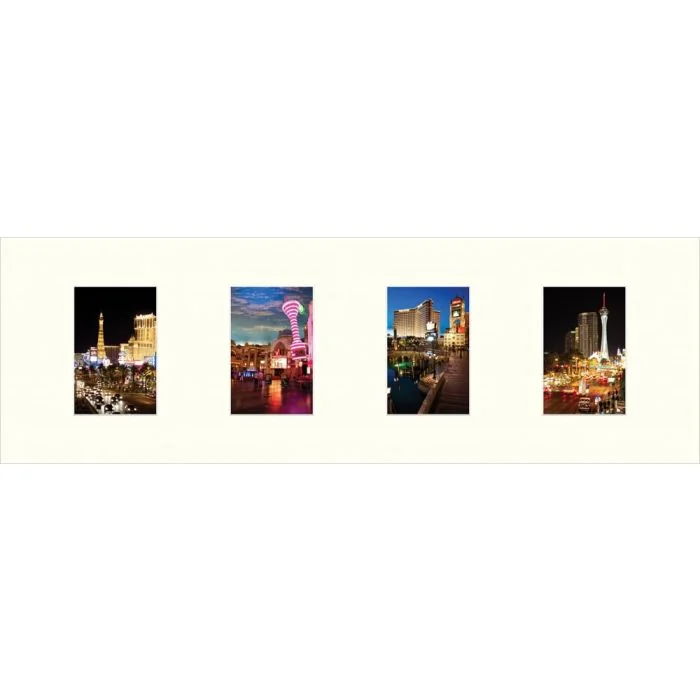 Galerie-Passepartout 4202 für Rahmen 25x77