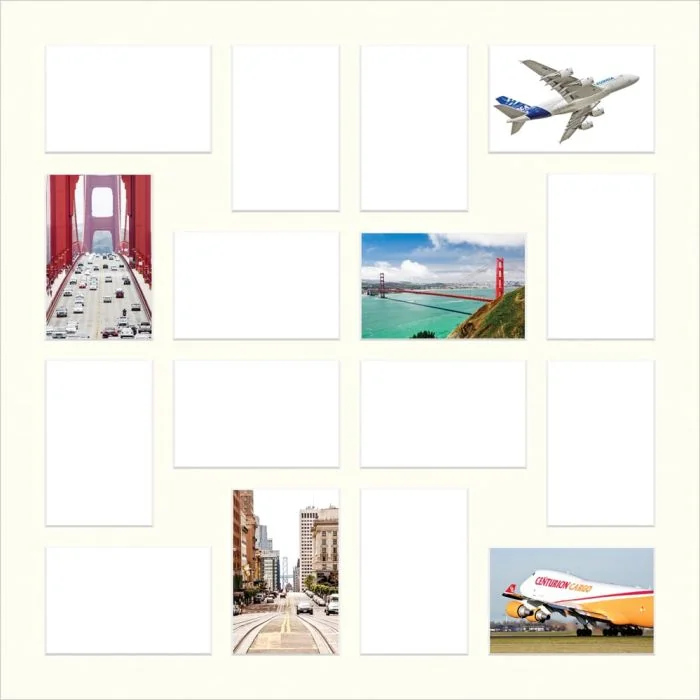 Galerie-Passepartout 4245 für Rahmen 60x60