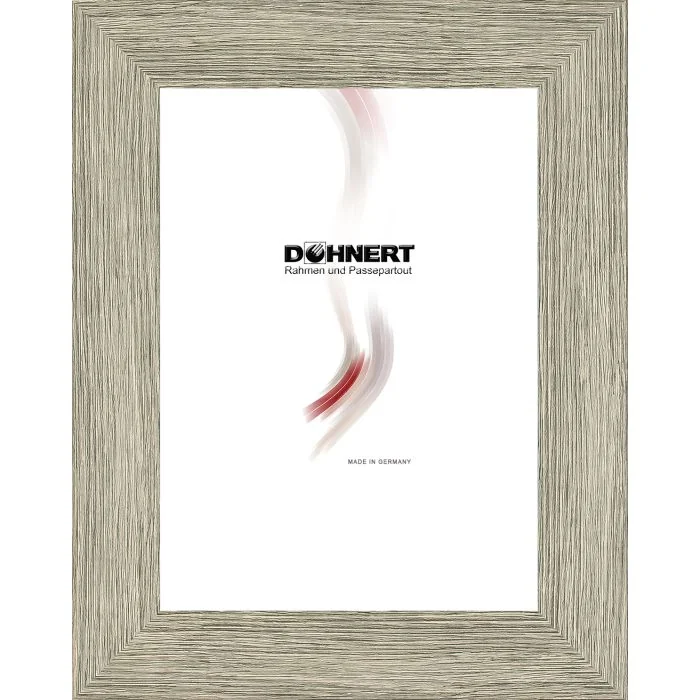 Kunststoffrahmen D104 natur-grau