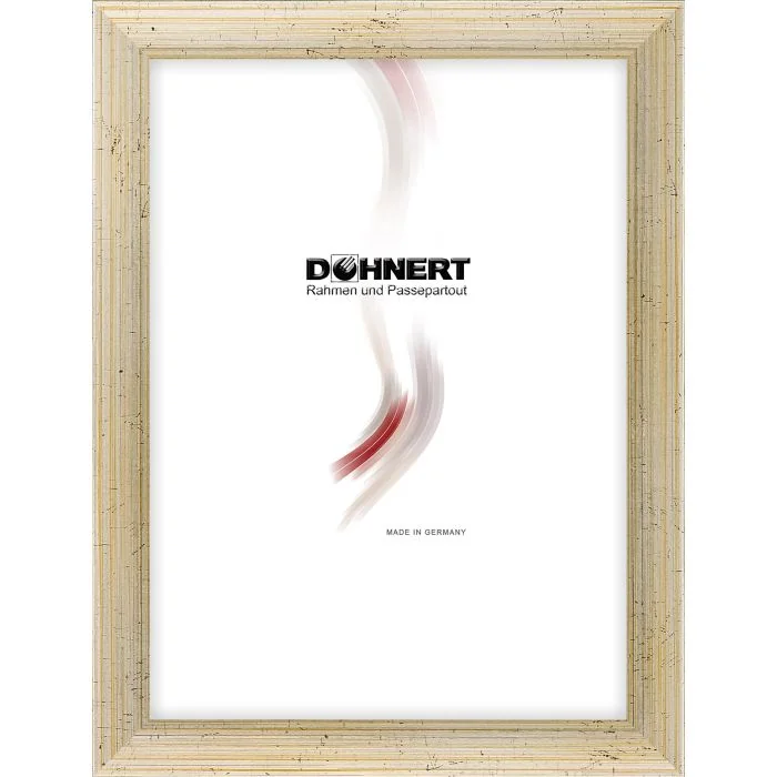 Holzrahmen D117 Altsilber