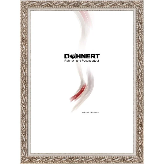 Holzrahmen D130 Silber, matt/glänzend