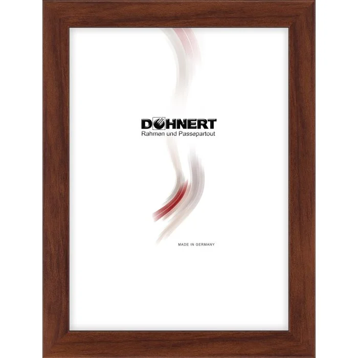 Kunststoffrahmen D163 rotbraun