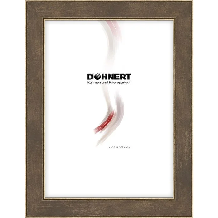 Holzrahmen D1650 Braun Platin