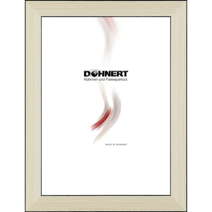 Kunststoffrahmen D165 beige-schwarz