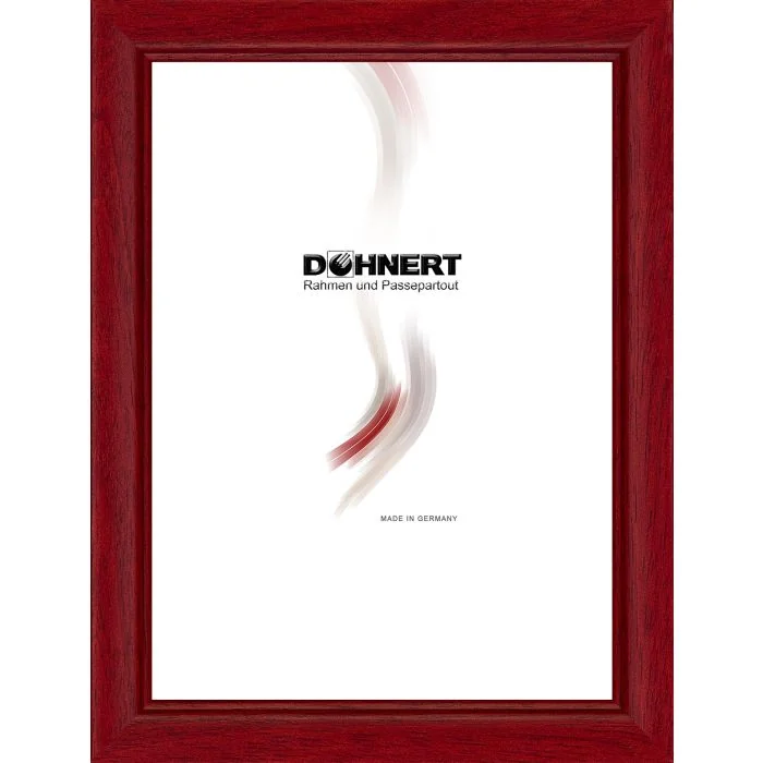 Holzrahmen D185 kirschrot glänzend