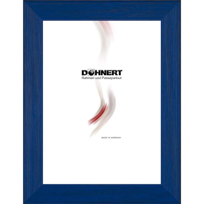 Holzrahmen D215 karibikblau-schwarz