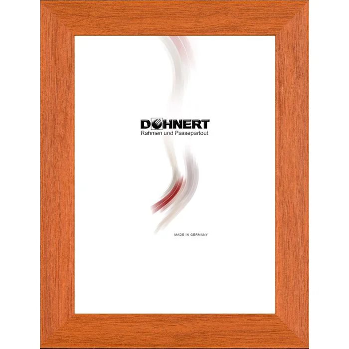Holzrahmen D215 orange-schwarz