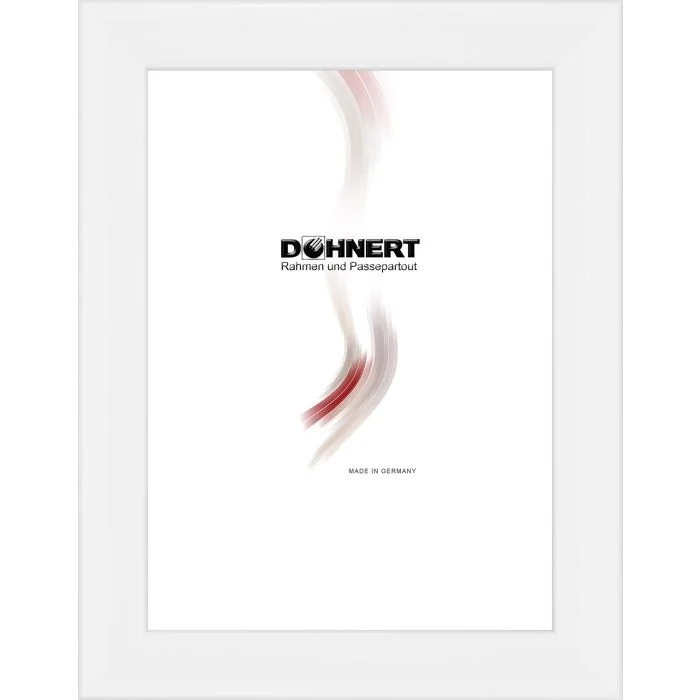 Holzrahmen D238 reinweiß