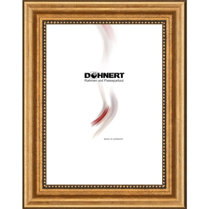 Holzrahmen D258 gold matt