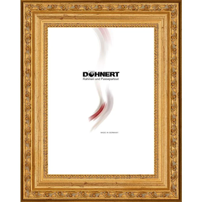 Holzrahmen D296 gold matt