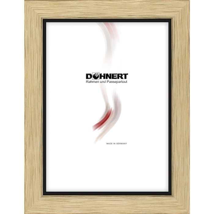 Holzrahmen D263 gold-schwarz
