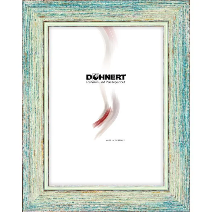 Holzrahmen D310 blau