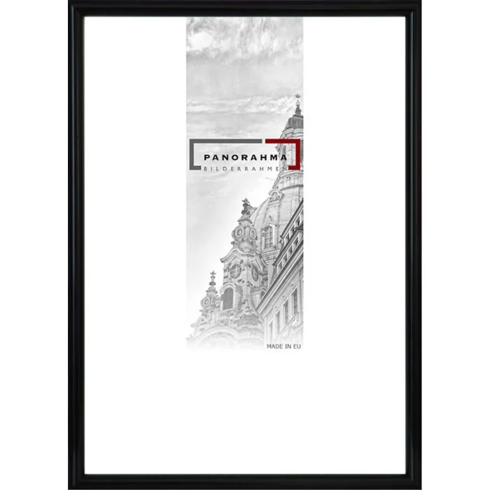 Kunststoffrahmen classic Schwarz