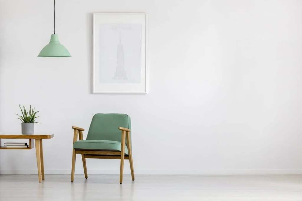 Bilderrahmen für minimalistische Grafik