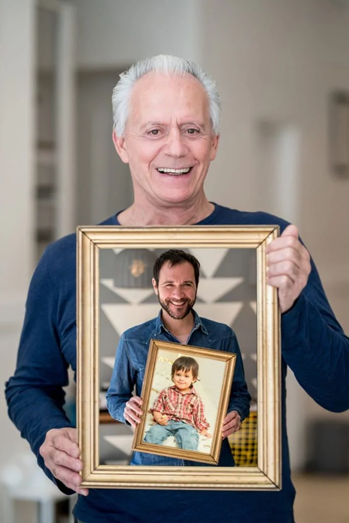 Generationenfoto selber machen als Geschenk für Großeltern