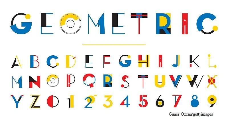 Geometrisches Alphabet