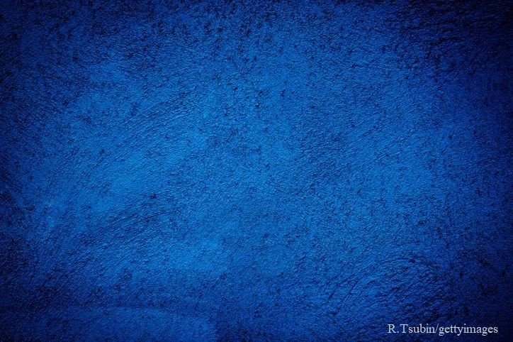 Blaue Malerei