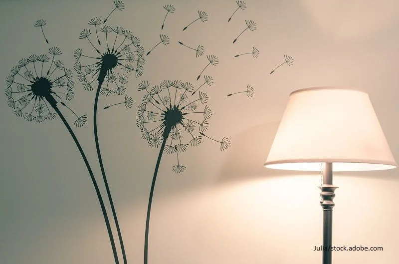 Wandtatoo Blumen
