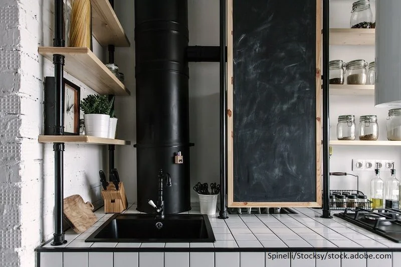 Magnettafel in der Küche