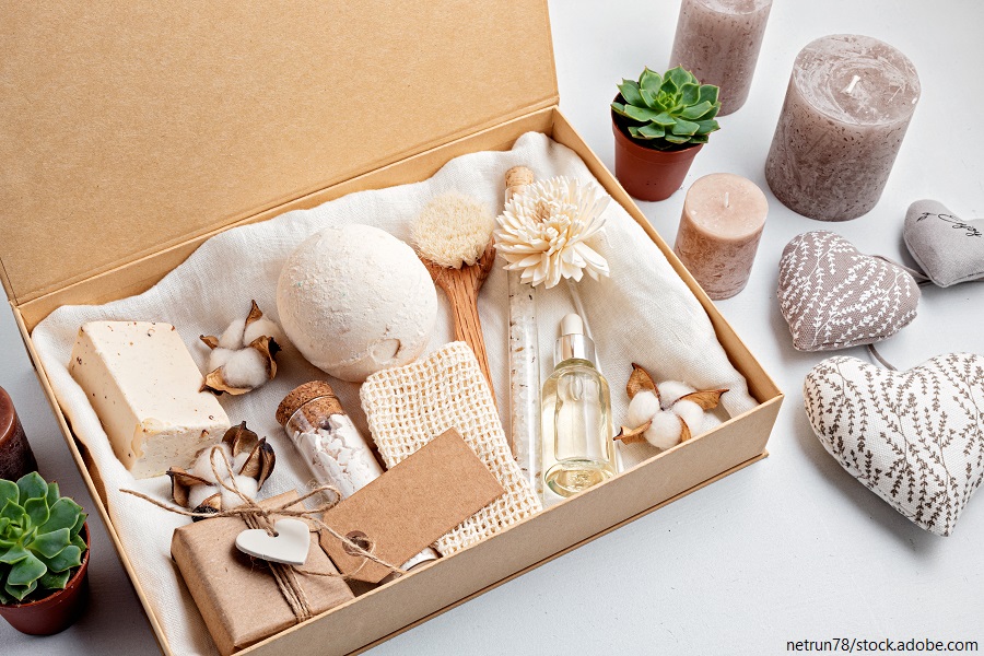 Selbstgepacktes Wellness-Paket
